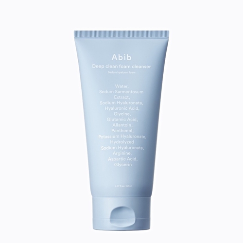 Abib Deep Clean Foam Cleanser Sedum Hyaluron Foam