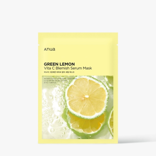 Anua Green Lemon Vita C Blemish Serum Mask