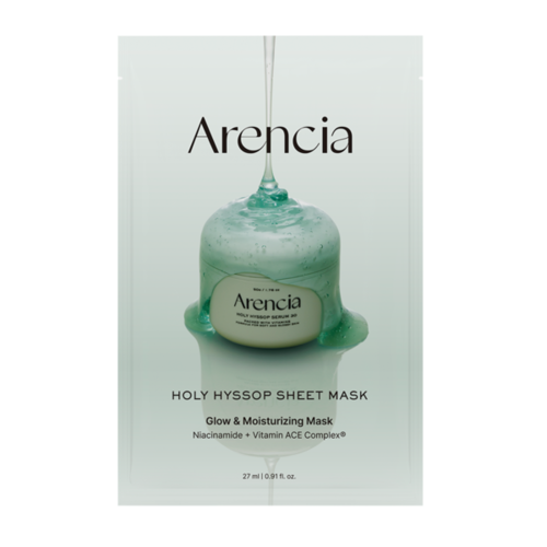 Arencia Holy Hyssop Sheet Mask