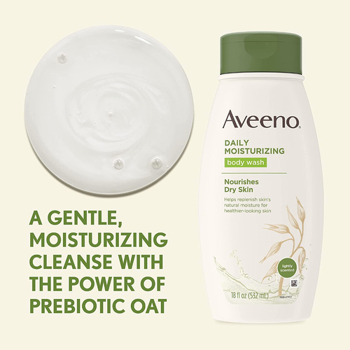 Buy Aveeno Daily Moisturizing Body Wash in Singapore HushSG