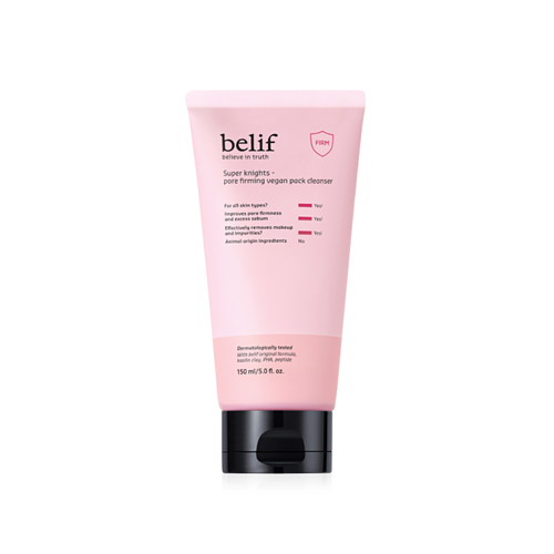 belif Super Knights Pore Firming Vegan Pack Cleanser