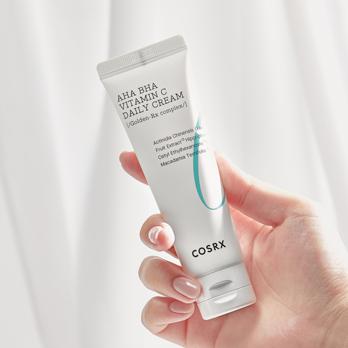 Buy CosRX Refresh AHA BHA Vitamin C Daily Cream in Singapore | HushSG