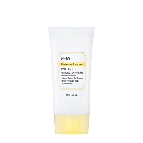 dear, klairs All-Day Airy Sunscreen