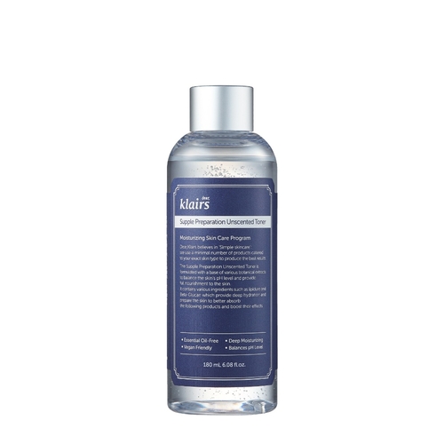 dear, klairs Supple Preparation Unscented Toner