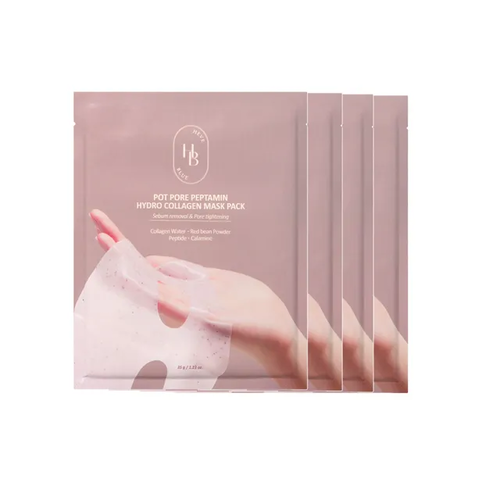 Heveblue Pot Pore Peptamin Hydro Collagen Mask Pack