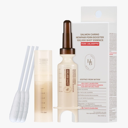 Heveblue Salmon Caring Newpair PDRN Booster 100,000 Shot Essence