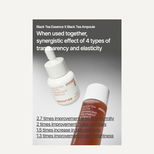 Buy Innisfree Black Tea Youth Enhancing Ampoule in Singapore HushSG