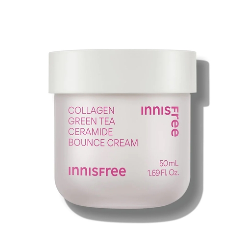 Innisfree Collagen Green Tea Ceramide Bounce Cream