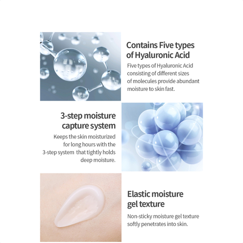 Buy ISNTREE Hyaluronic Acid Aqua Gel Cream in Singapore | HushSG