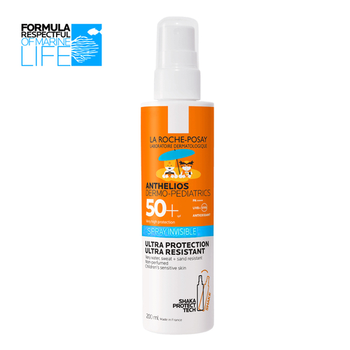 La Roche-Posay Anthelios Dermo-Pediatrics Invisible Spray SPF50+ (Children Sunscreen)