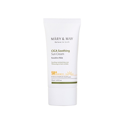 Mary & May Cica Soothing Sun Cream SPF50+ PA++++