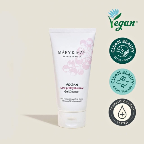 Mary & May Vegan Low pH Hyaluronic Gel Cleanser