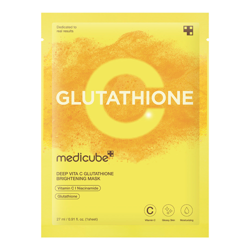 Medicube Deep Vita C Glutathione Brightening Mask