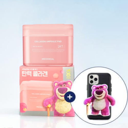 Mediheal Collagen Ampoule Pad (Disney Pixar Edition) *FREE Lotso Phone Stand