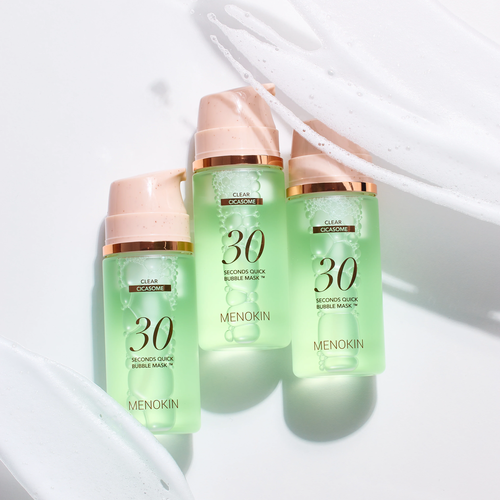 MENOKIN 30 Seconds Quick Bubble Mask CLEAR