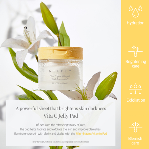 Buy Needly Vita C Glow Jelly Pad in Singapore HushSG