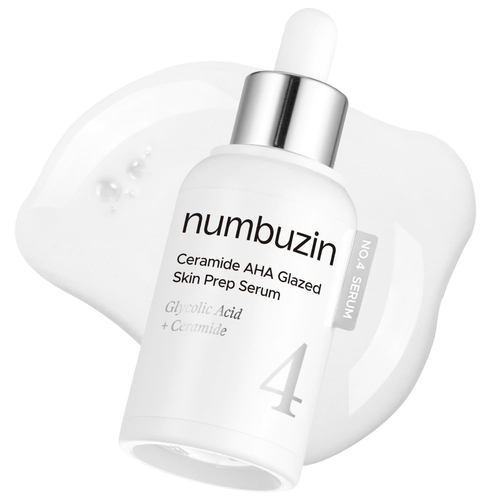 Numbuzin No.4 Ceramide AHA Glazed Skin Prep Serum