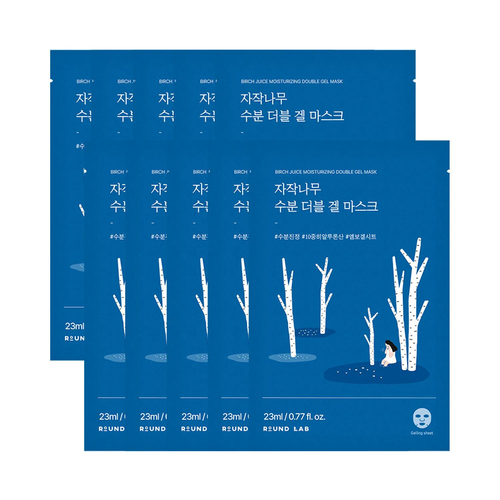 Round Lab Birch Juice Moisturizing Double Gel Mask