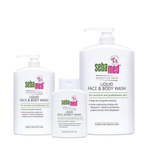 Sebamed Sensitive Skin Liquid Face & Body Wash