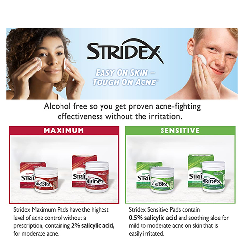 Buy Stridex Soft Touch Pads in Singapore HushSG