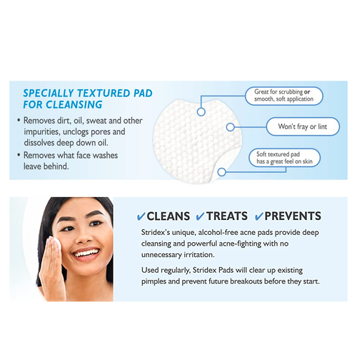 Buy Stridex Soft Touch Pads in Singapore HushSG