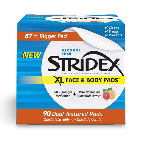 Stridex XL Face & Body Pads