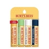 Burt's Bees Moisturizing Lip Balm Assorted - Beeswax + Cucumber Mint + Coconut & Pear + Vanilla Bean - 4 x 4.25g