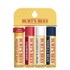 Burt's Bees Moisturizing Lip Balm Best of Burt's - Beeswax + Strawberry + Coconut & Pear + Vanilla Bean - 4 x 4.25g