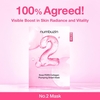Numbuzin No.2 Rose PDRN Collagen Plumping Sheet Mask