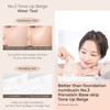 Numbuzin No.3 Porcelain Base-skip Tone Up Beige