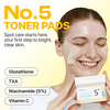 Numbuzin No.5+ Glutathione Vitamin Concentrated Toner Pads