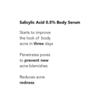 The Ordinary Salicylic Acid 0.5% Body Serum